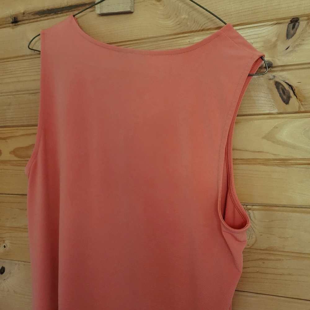 Alfani Petite Orange Sleeveless Blouse, Size: P/XL - Picture 8 of 10